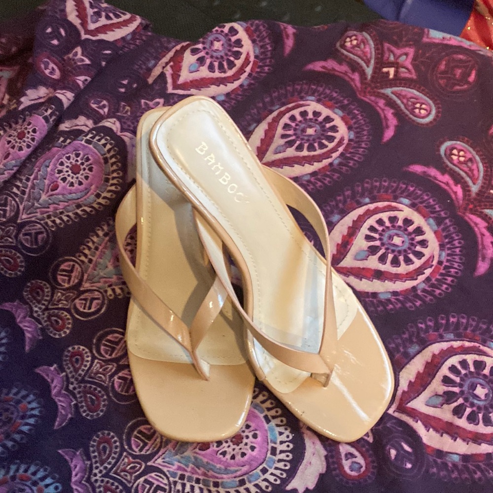 Thong sandals by bamboo